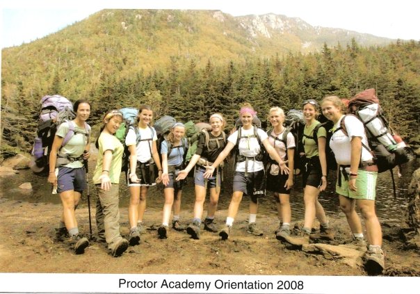 Outdoor Education trip, Carter Notch. September 2010