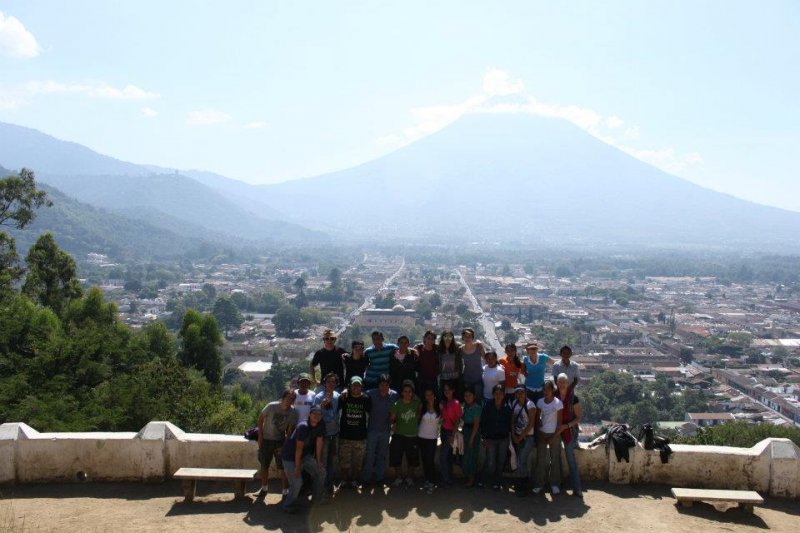 SERES  2011 Youth Leading the World 3 day congress  after closing circle cerremony after 3 day congress in Antigua, Guatemala.jpg