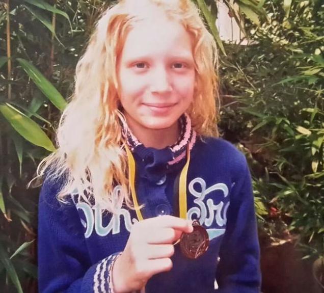 After a swimming competition